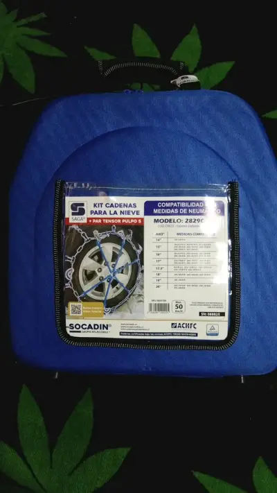 Kit de Cadenas para la Nieve Saga 2829CAM - miniatura 1