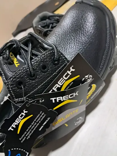 Zapatos de Seguridad Treck Negros con Puntera Ancha - miniatura 2