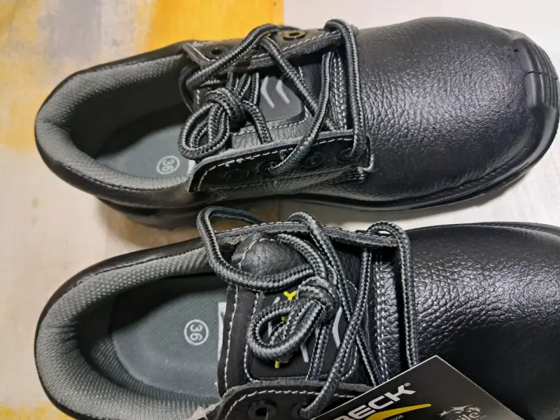 Zapatos de Seguridad Treck Negros con Puntera Ancha - 3