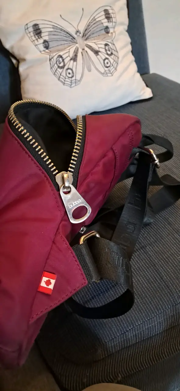 MOCHILA ROJO VINO MARCA bubba - 2