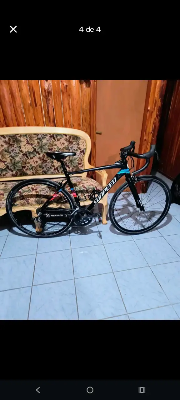 Bicicleta de Ruta Sunpeed Triton Negra - 1