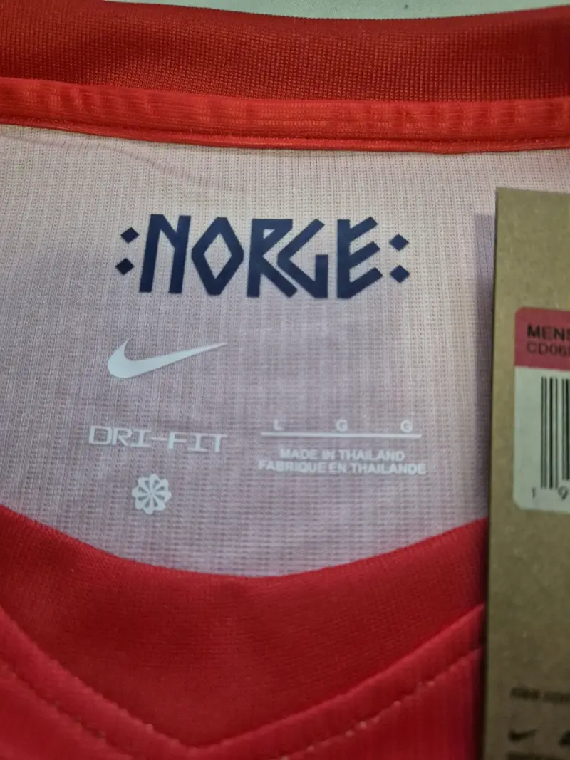 Camiseta de fútbol Noruega Nike roja - 5