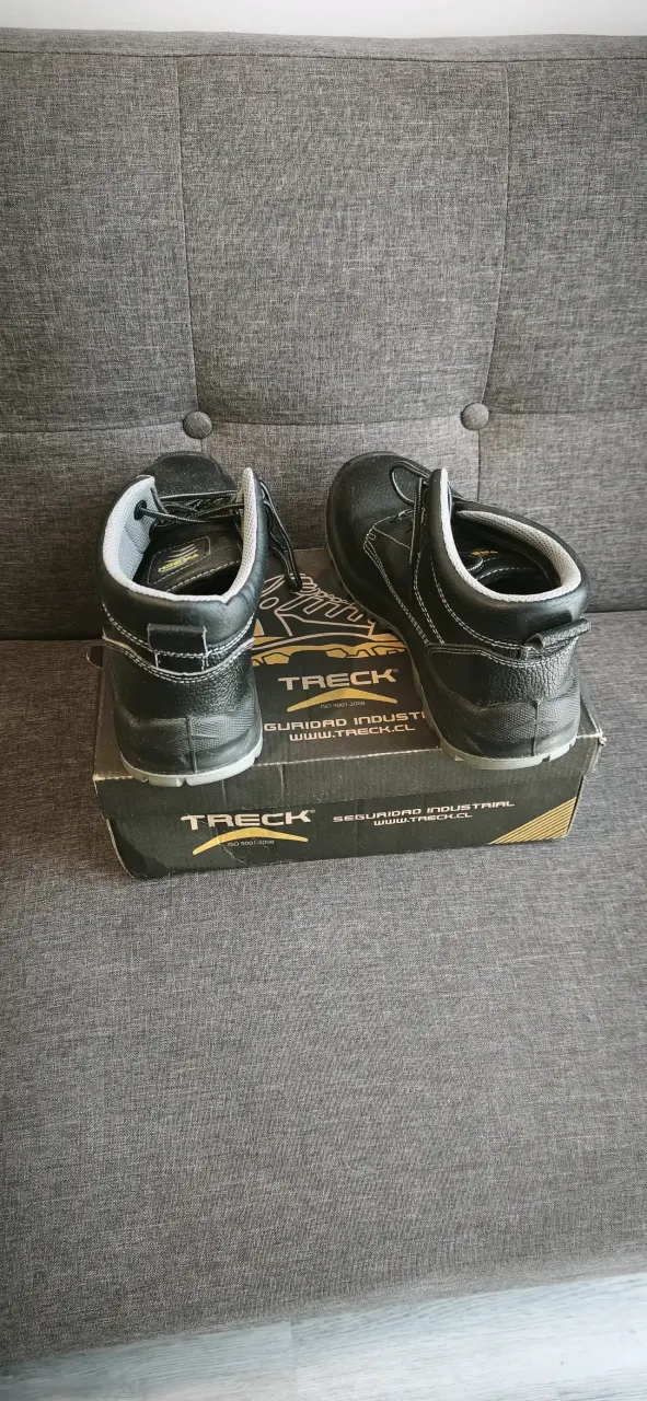 Botas de seguridad industrial Trek negras - 4