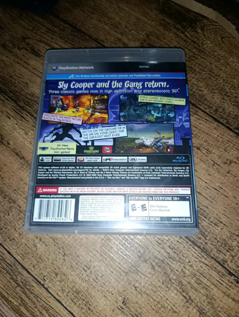 The Sly Collection Remasterizado PS3 Usado - 3