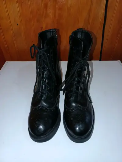 Botines negros de mujer - miniatura 1