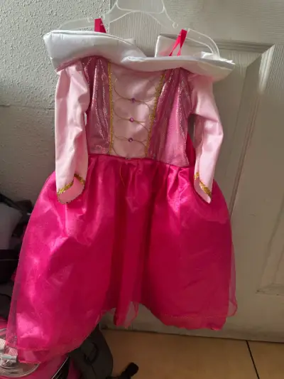 Disfraz de princesa aurora para niña - miniatura 1