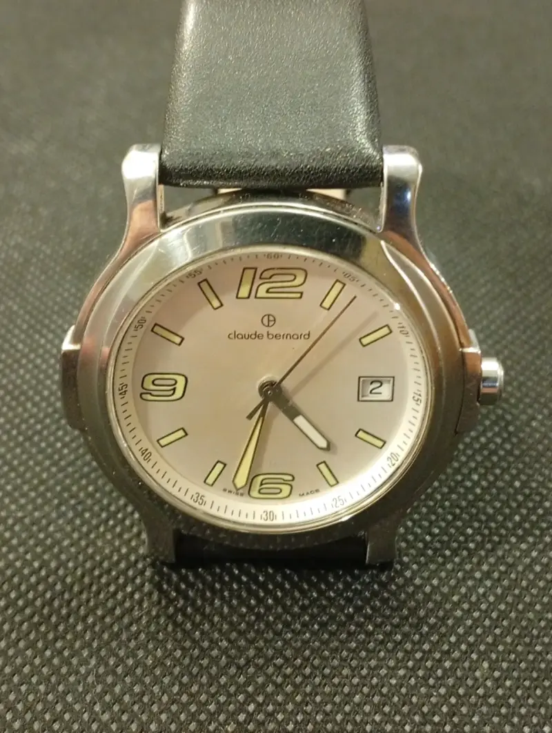 Reloj suizo Claude Bernard de acero inoxidable - 2