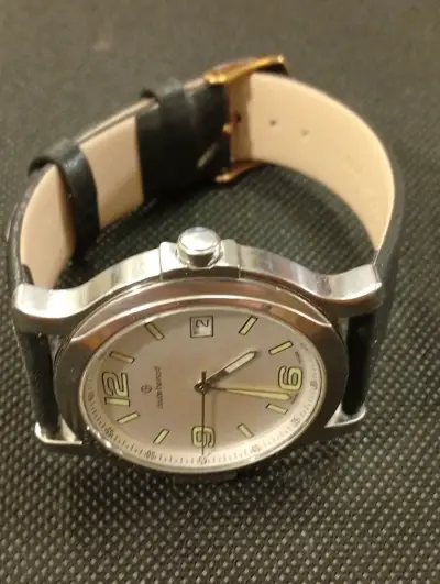 Reloj suizo Claude Bernard de acero inoxidable - miniatura 3