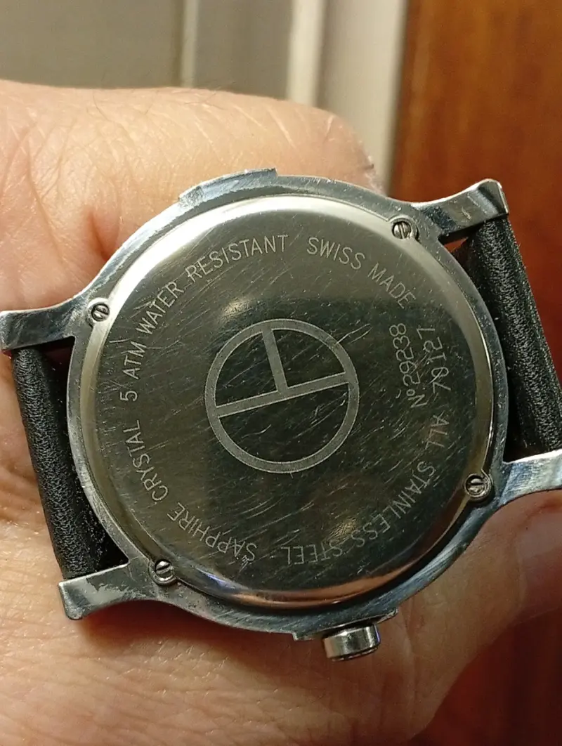 Reloj suizo Claude Bernard de acero inoxidable - 4