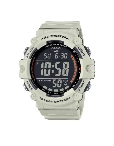 Reloj digital Casio resistente al agua con cronó - miniatura 1