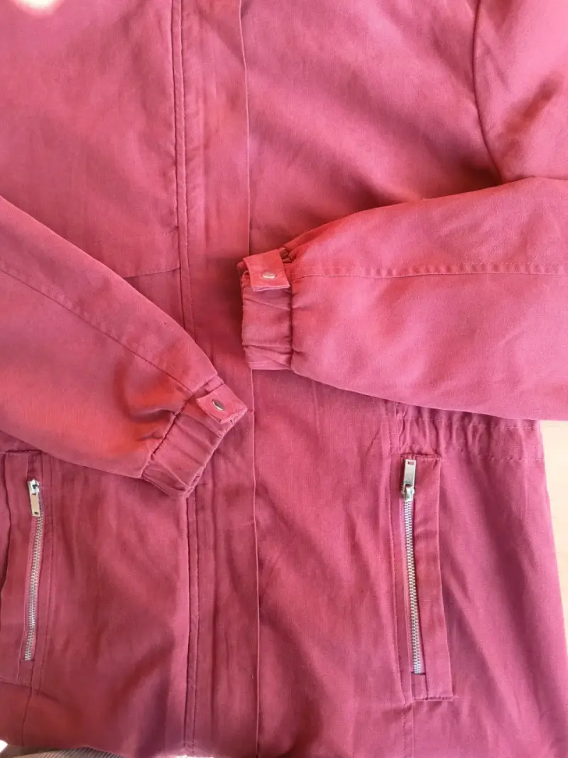 Chaqueta rosa viejo para mujer - 6
