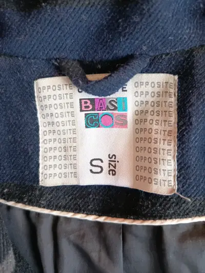 Abrigo de invierno azul con capucha para mujer - miniatura 6