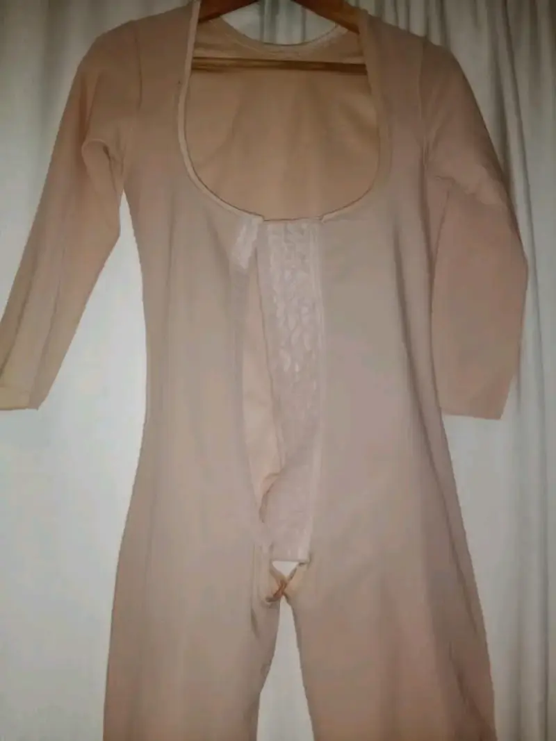 Faja Body modelador postquirúrgico beige - 3