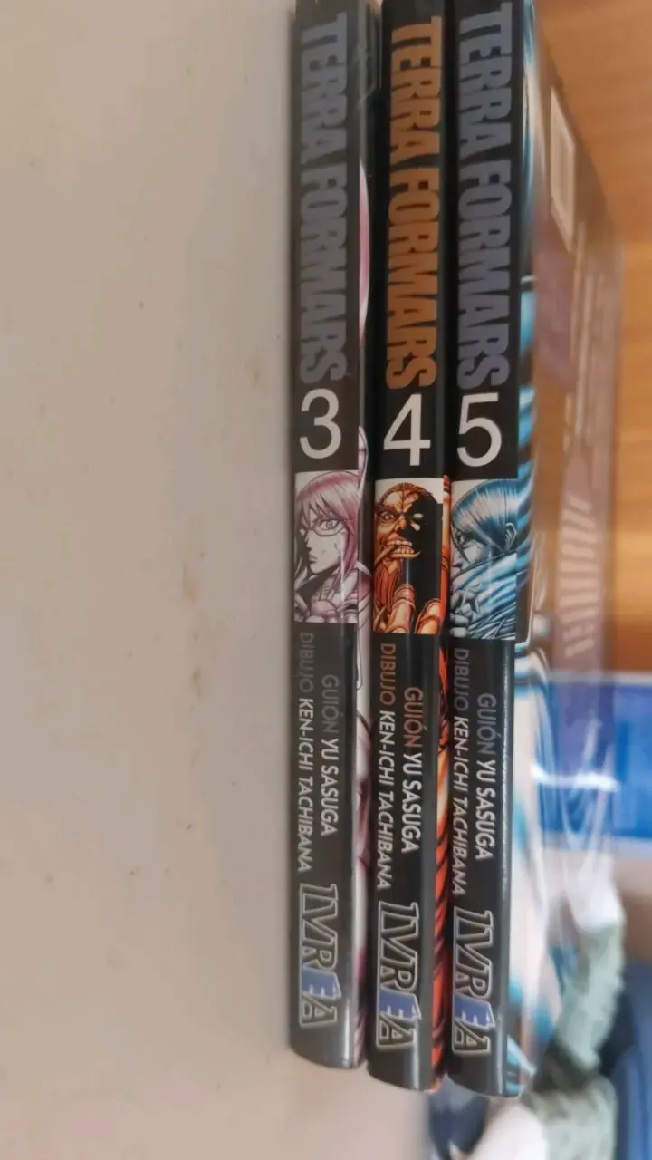Mangas Terra Formars Volúmenes 3, 4 y 5 - 6