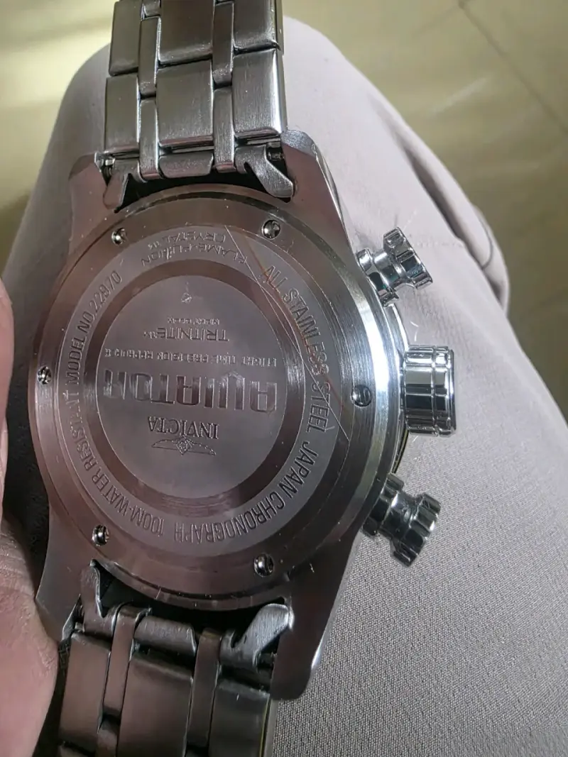 Reloj Invicta cronógrafo de acero inoxidable - 4