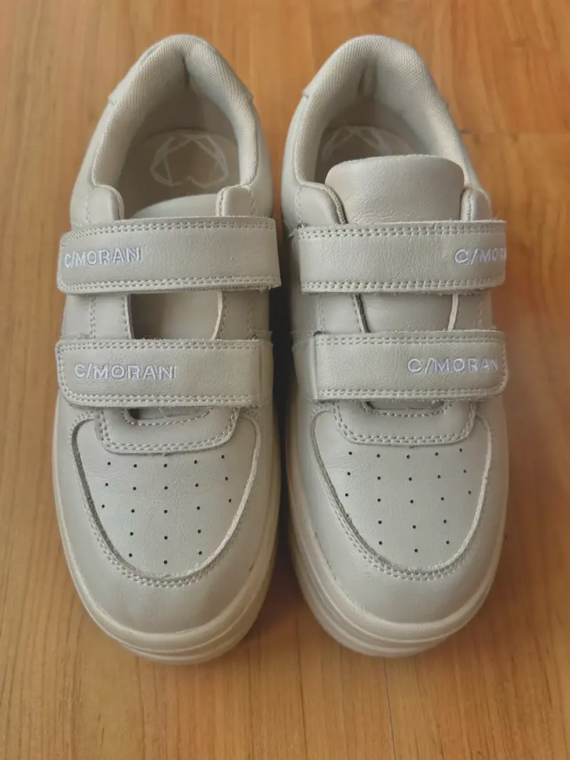 Zapatillas deportivas grises con velcro Cmoran - 2
