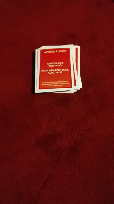 Juego de mesa Monopoly clásico usado con todo - miniatura 5