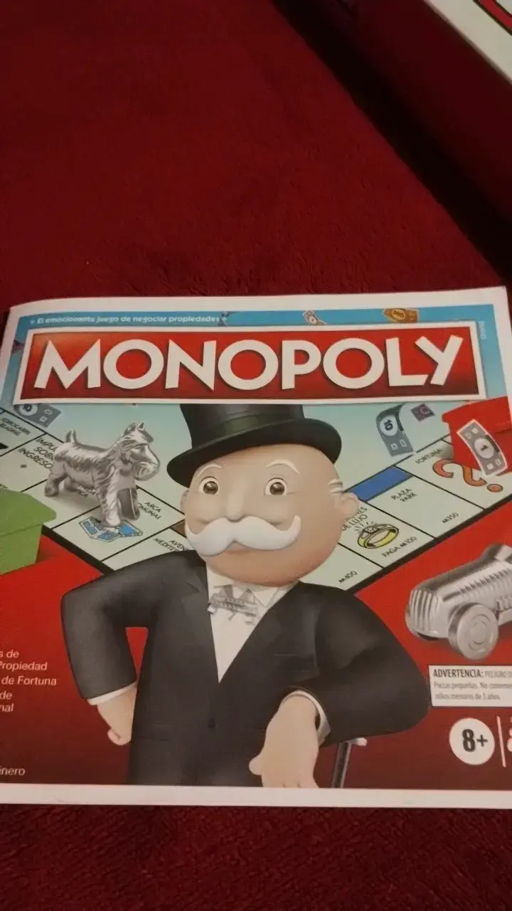 Juego de mesa Monopoly clásico usado con todo - 6