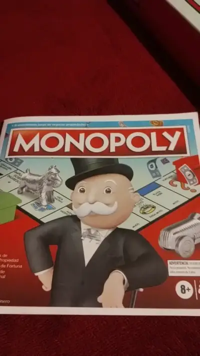 Juego de mesa Monopoly clásico usado con todo - miniatura 6