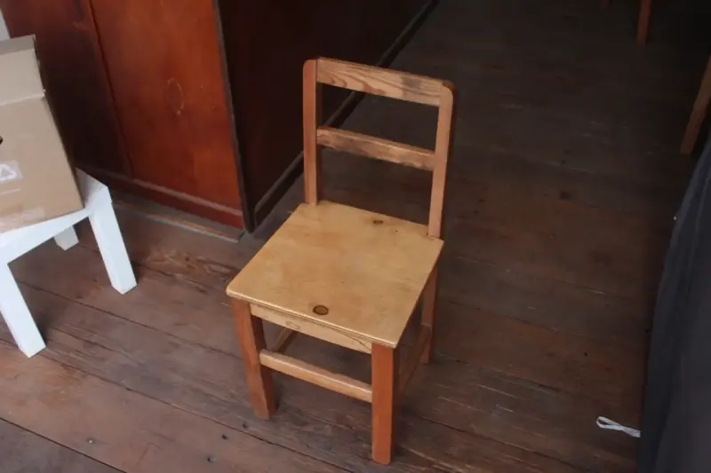 Silla de madera para niños - 1
