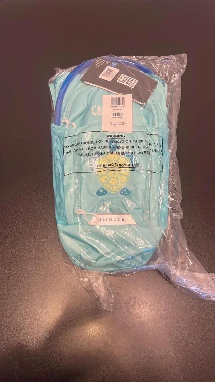 Mochila de hidratación CamelBak Mini M.U.L.E. turquesa