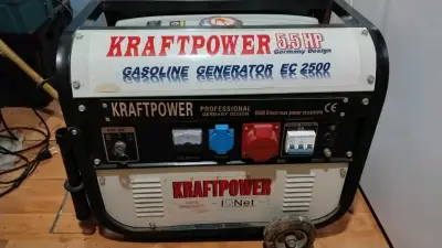 Generador a gasolina Kraftpower 5.5 HP EC 2500 - miniatura 5