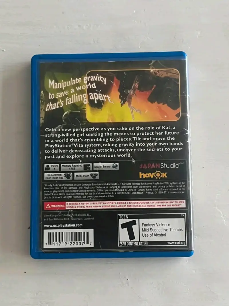 Gravity Rush para PSVITA - 2