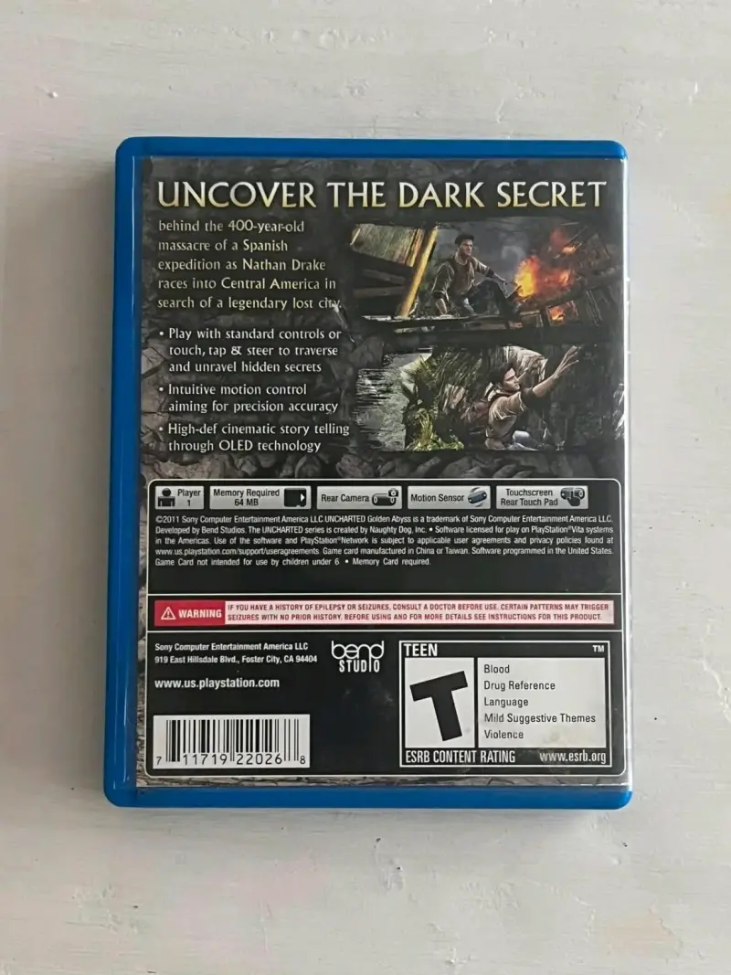 Uncharted: Golden Abyss para PSVITA - 2