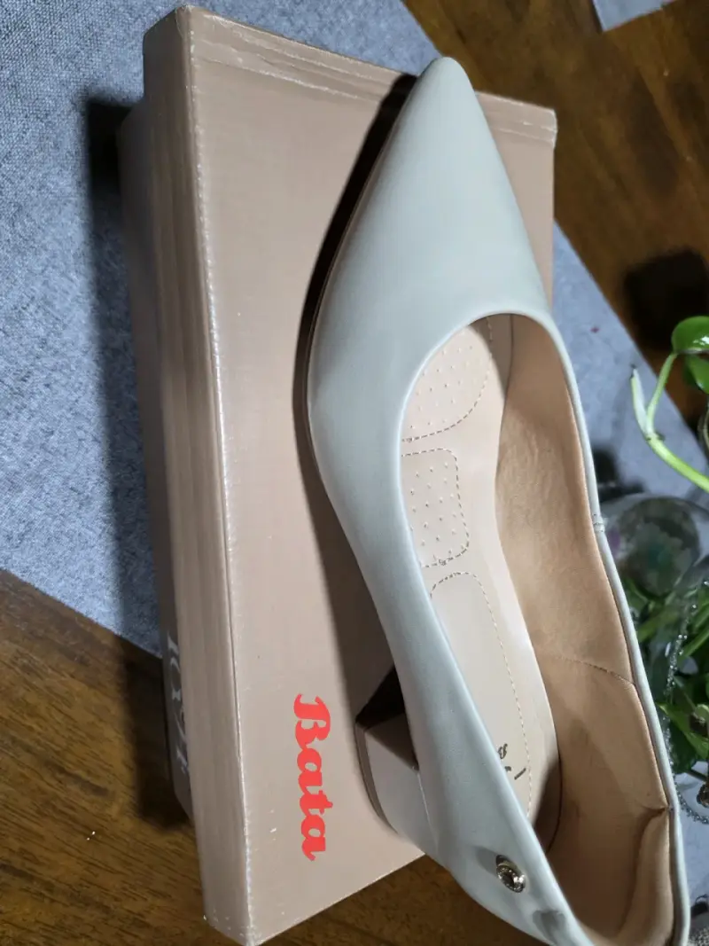 Zapatos de mujer beige Bata elegantes - 2