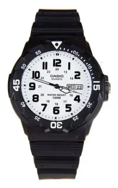 Reloj Casio Quartz Negro Resistente al Agua - miniatura 1