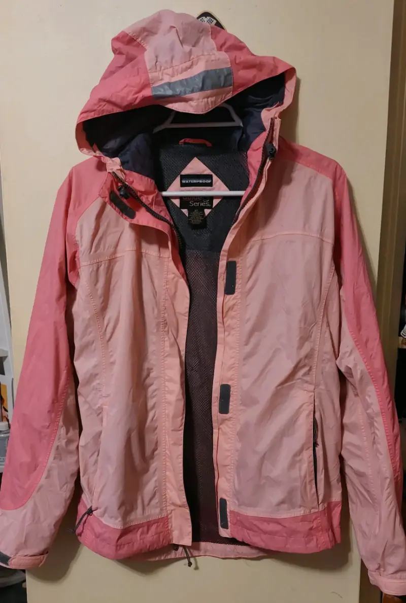 Chaqueta impermeable rosa Guide Series - 1