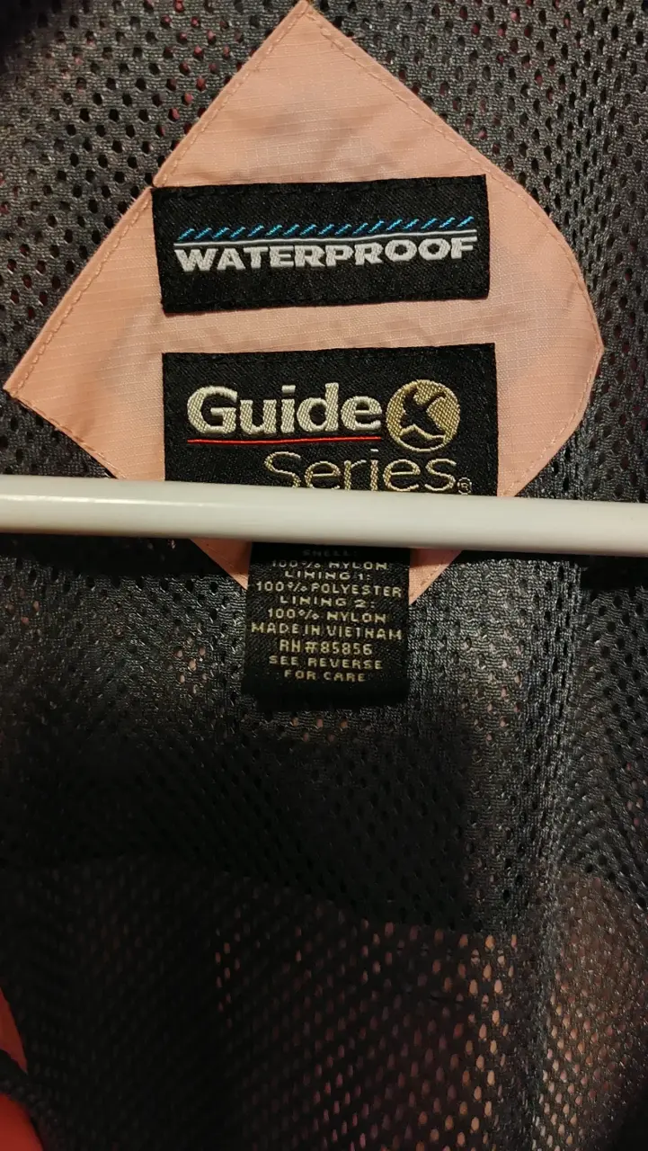 Chaqueta impermeable rosa Guide Series - 2