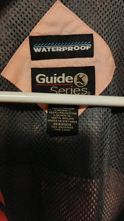 Chaqueta impermeable rosa Guide Series - miniatura 2