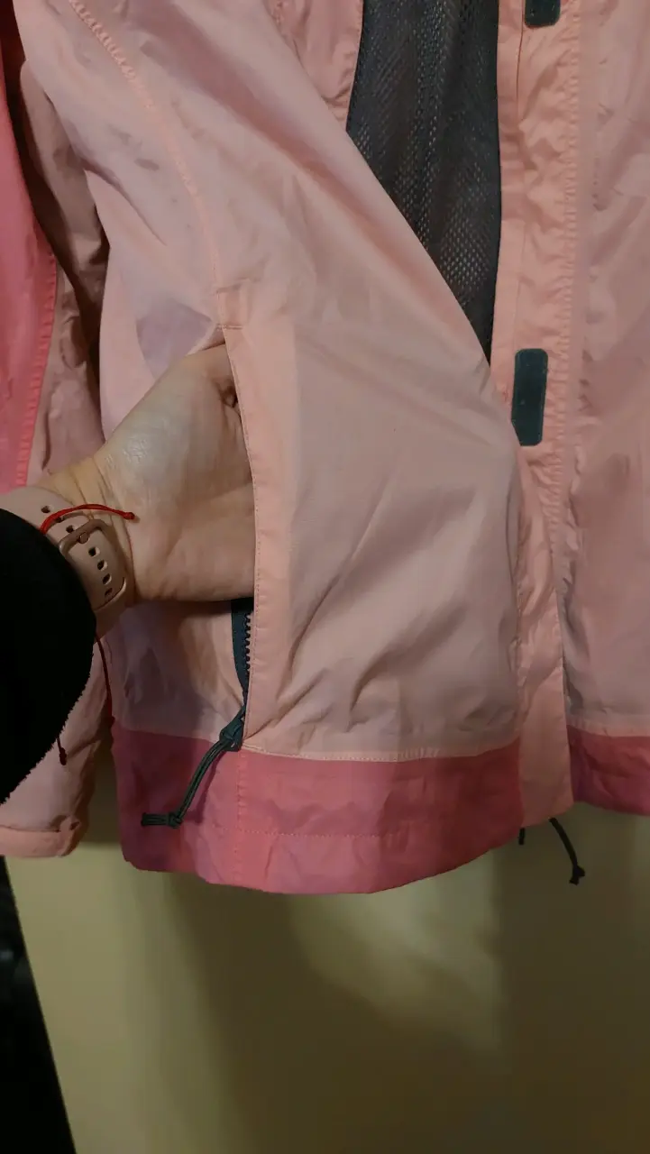 Chaqueta impermeable rosa Guide Series - 3