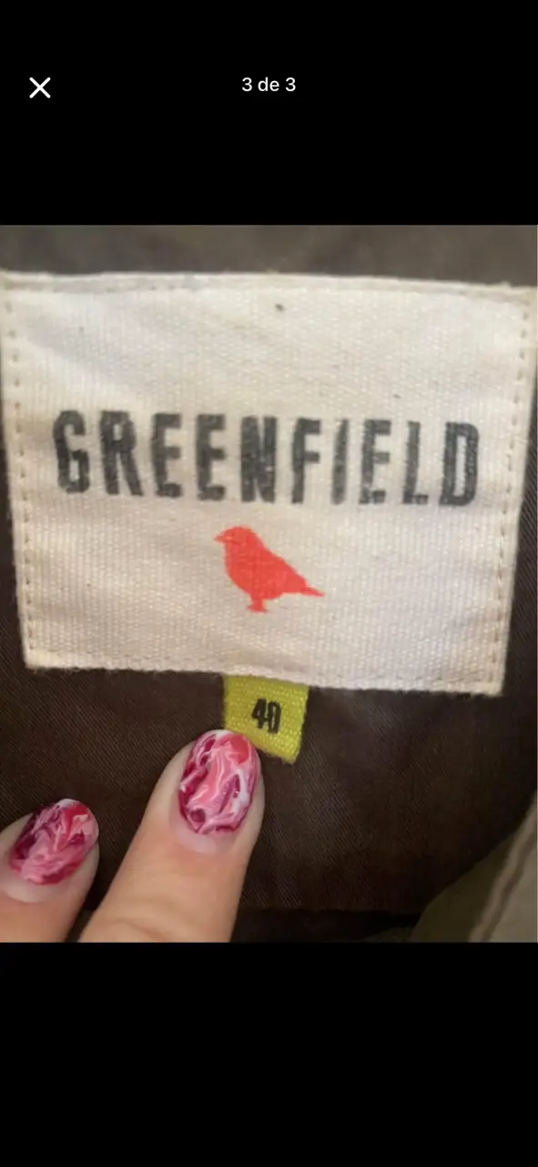 Parka verde con bordados Greenfield - 3