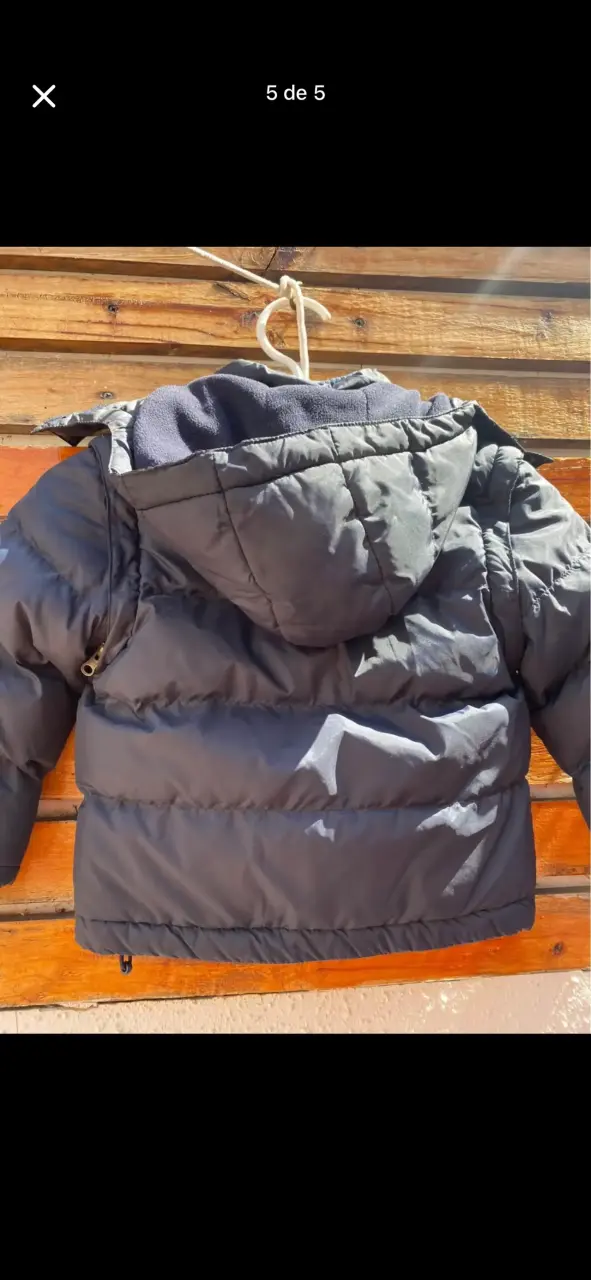 Chaqueta acolchada para niño Hush Puppies azul - 5