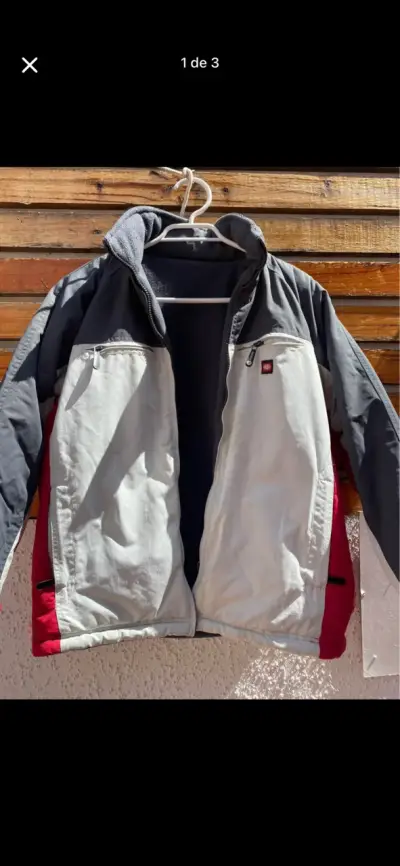 Chaqueta impermeable para niño con forro polar - miniatura 1