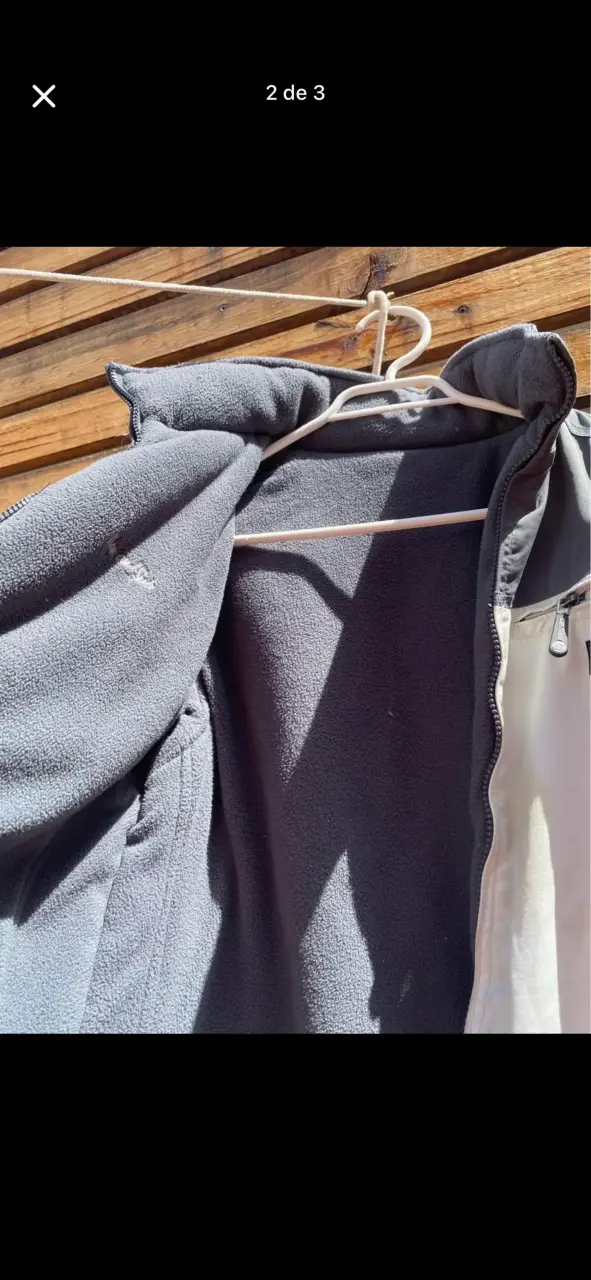 Chaqueta impermeable para niño con forro polar - 2