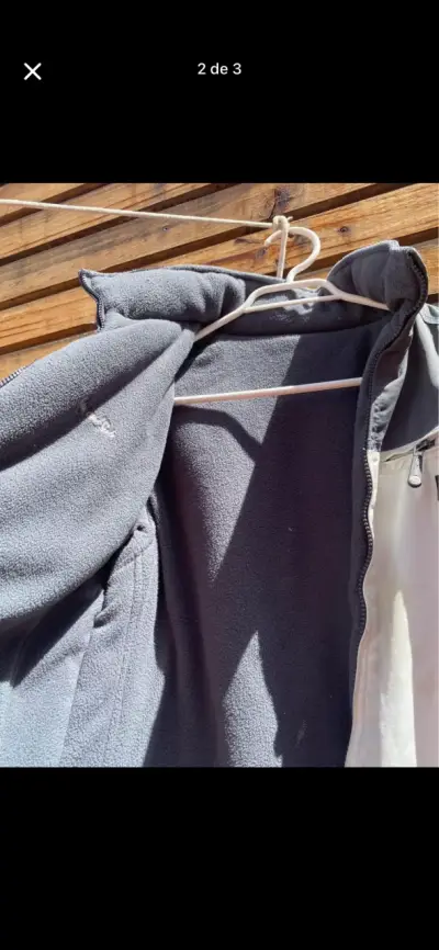 Chaqueta impermeable para niño con forro polar - miniatura 2