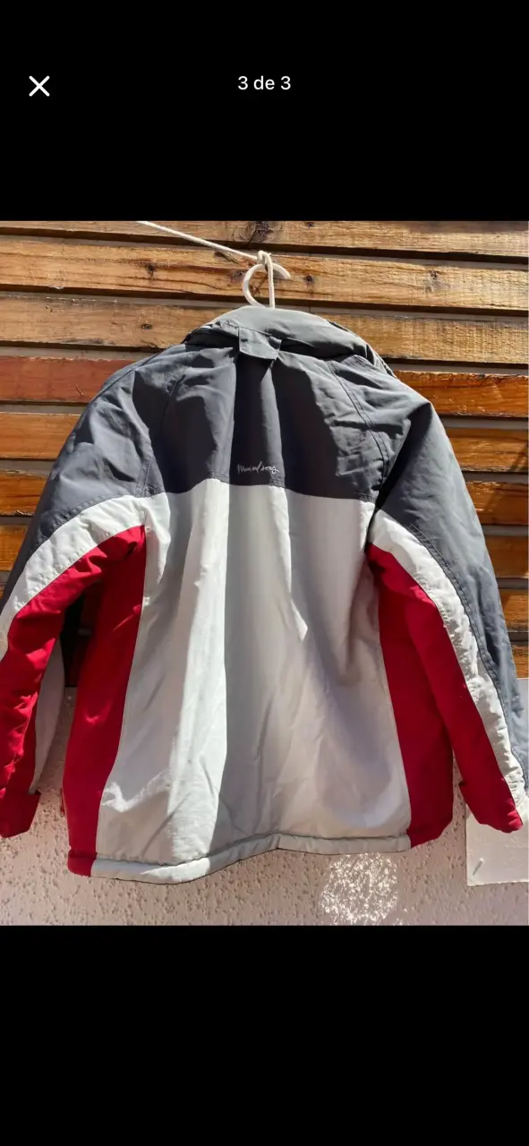 Chaqueta impermeable para niño con forro polar - 3