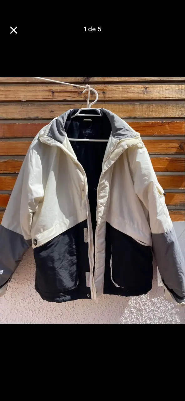 Chaqueta impermeable K. Stevens bicolor - 1