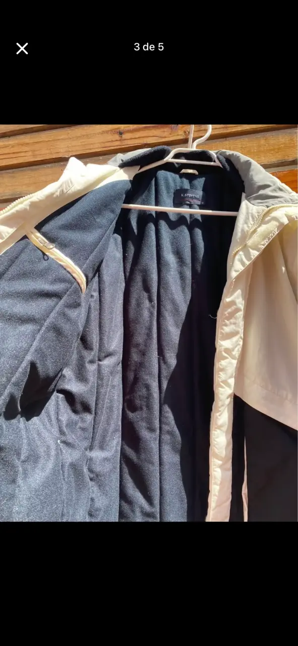 Chaqueta impermeable K. Stevens bicolor - 3