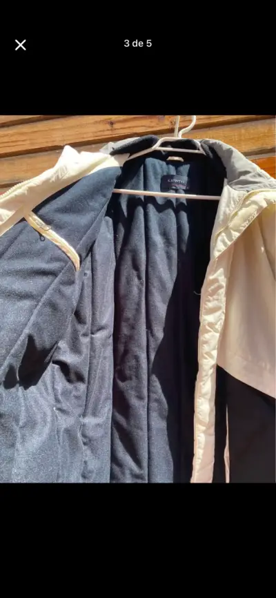 Chaqueta impermeable K. Stevens bicolor - miniatura 3