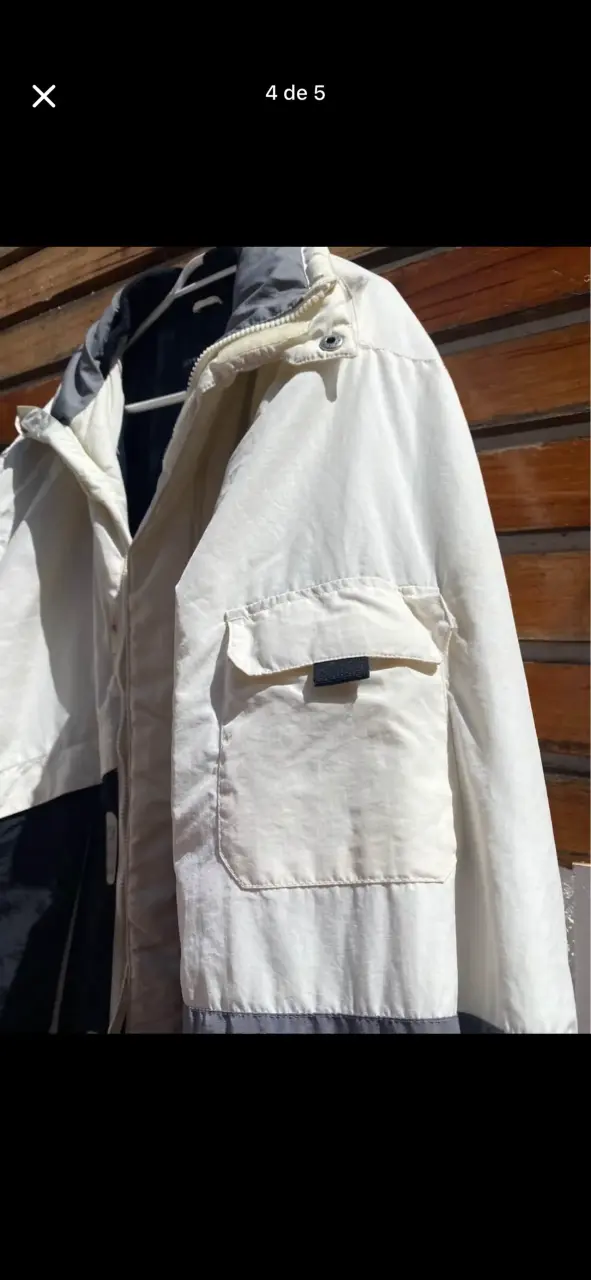 Chaqueta impermeable K. Stevens bicolor - 4