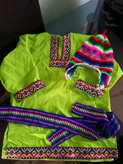 Traje típico andino Tinku - miniatura 2