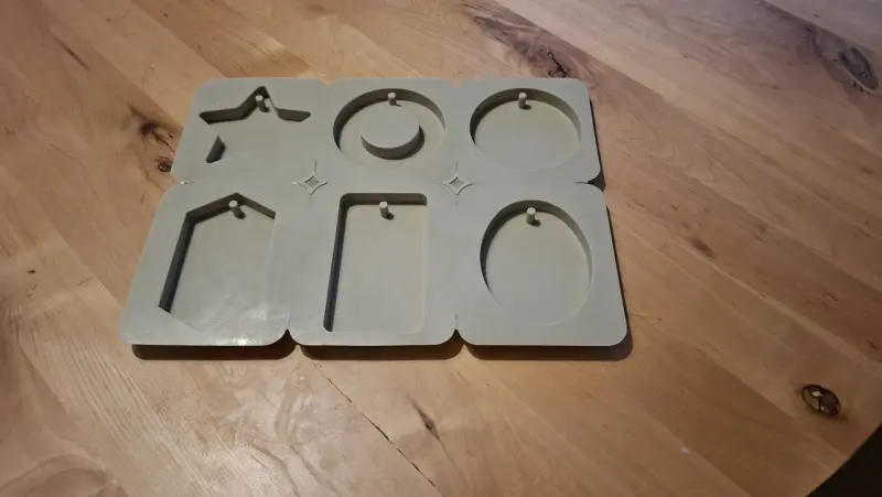 Set de 7 moldes de silicona para repostería - 3