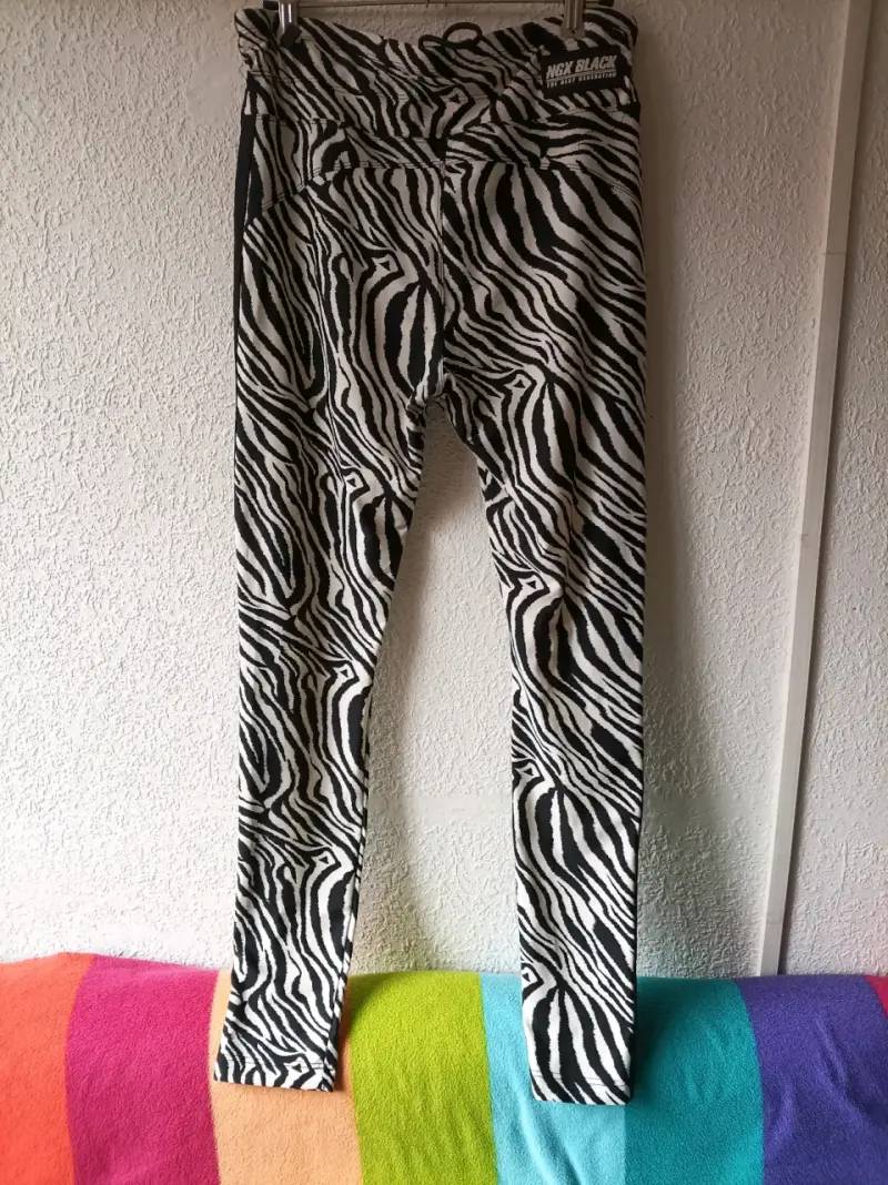 Pantalones de mujer con estampado de cebra - 2