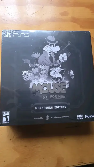 Juego PS5 Mouse P.I. For Hire Edición Mouseburg - miniatura 1
