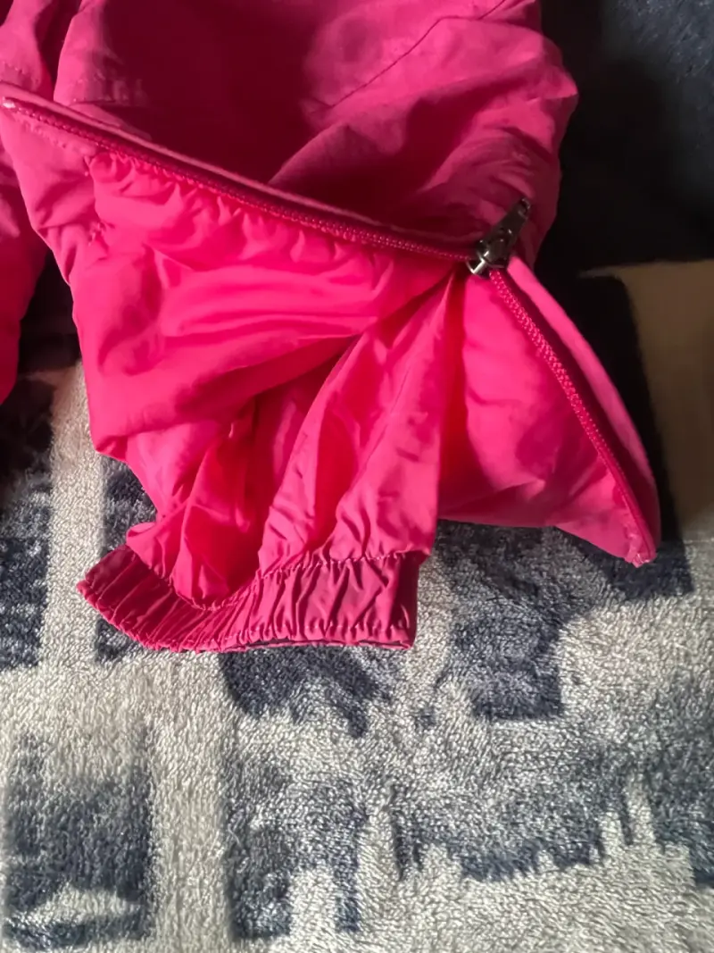 Overol de nieve infantil rosa talla 2T - 4