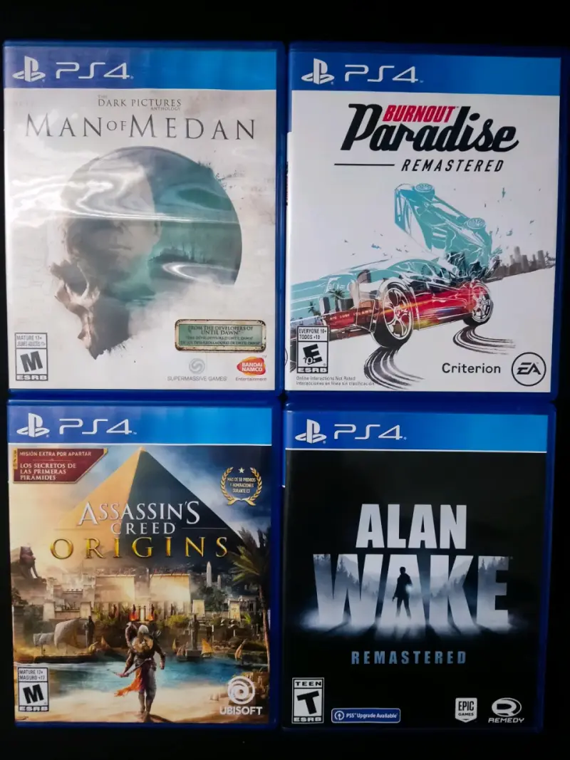 Juegos de ps4 a $15.000 C/U - 2